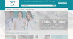 Desktop Screenshot of polescola.com.br